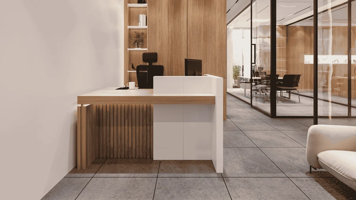 Transform Your Office with Premium Reception Desks