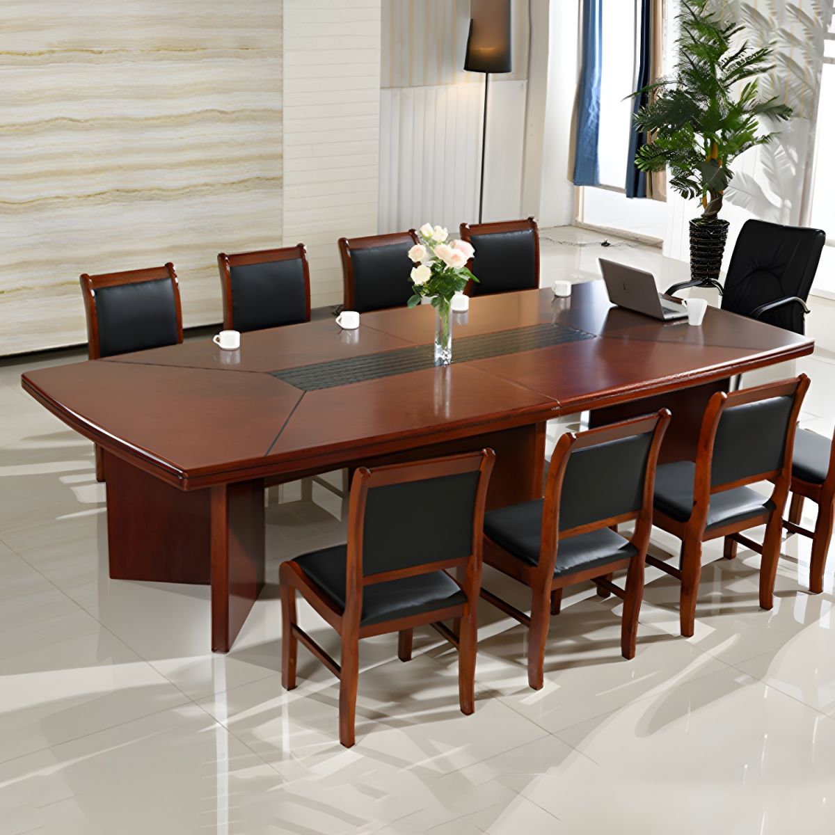 3-Meter Executive Boardroom Table