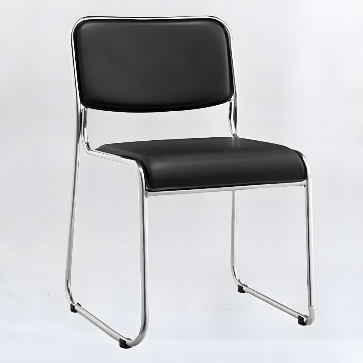 Stackable Chrome Visitor Chair