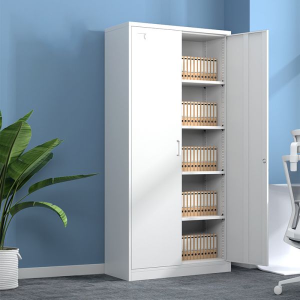 Modern 2-Door Metal Storage Unit