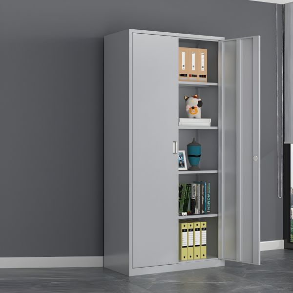 Modern 2-Door Metal Storage Unit