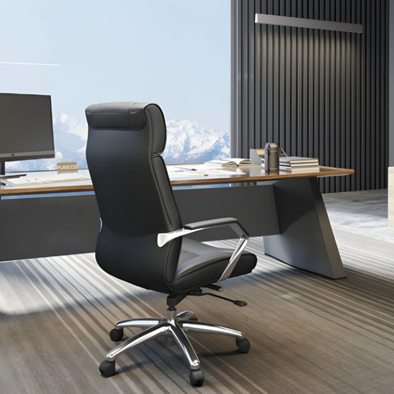 High Back Leather Office Chair