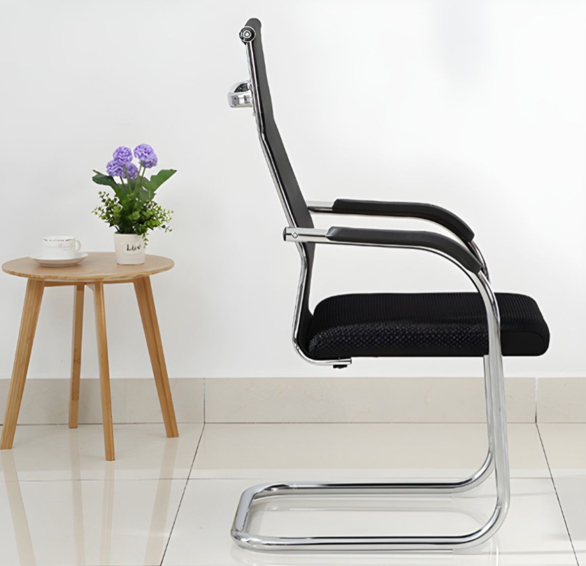 Cantilever Mesh Visitor Chair